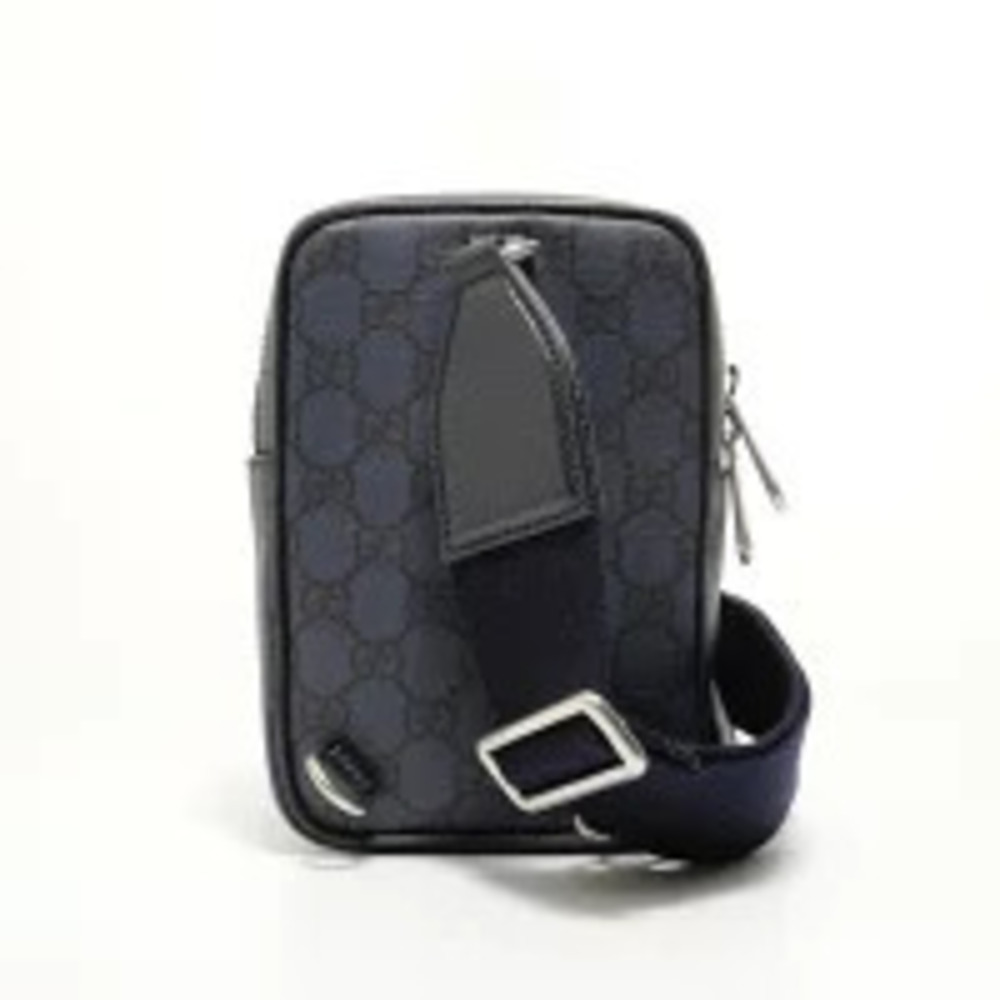 Gucci Ophidia Shoulder Bag Navy Blue